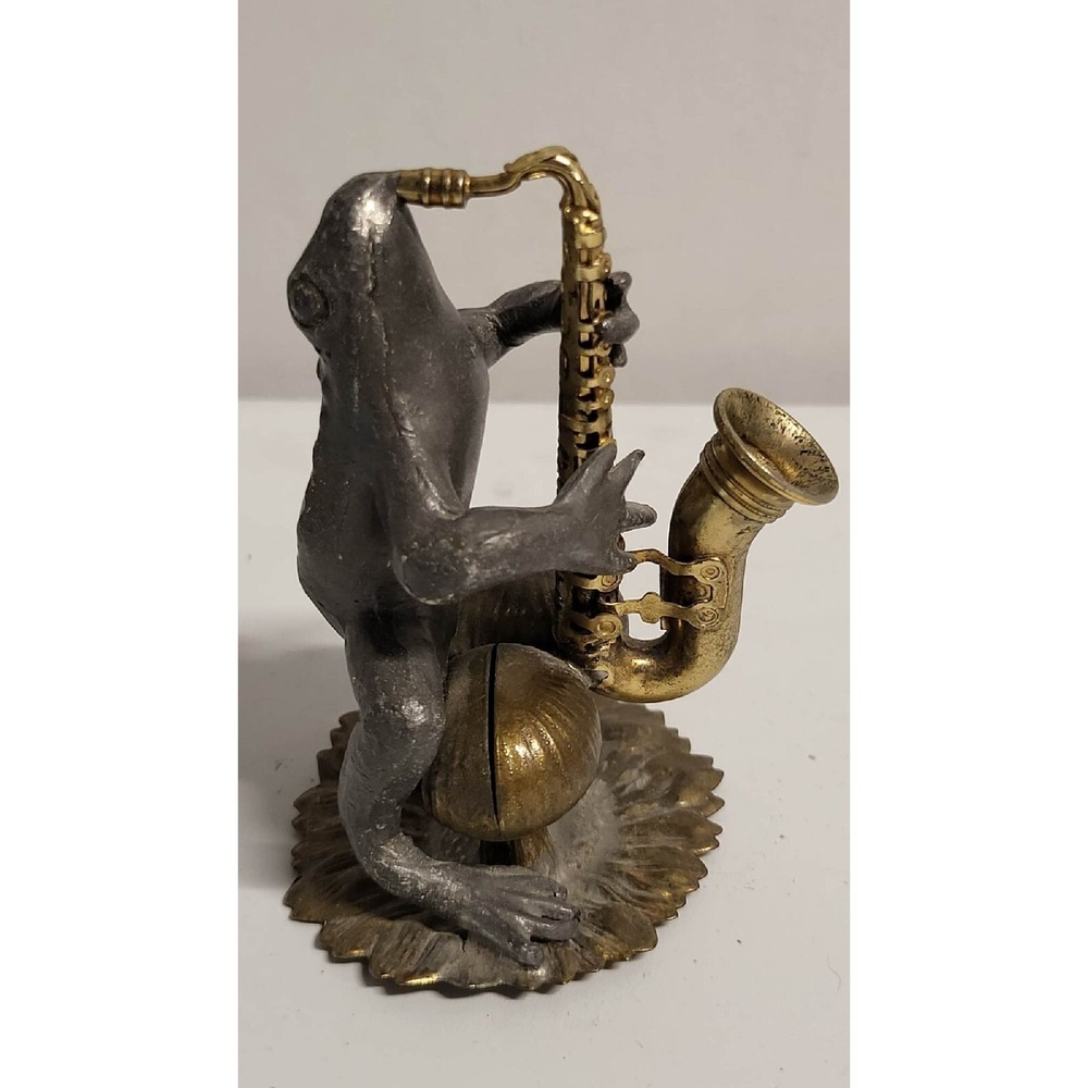 Petites Choses‎ Pewter Frog Figurine USA